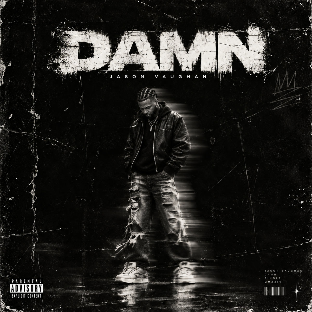 Damn by Jason Vaughan official single cover artwork